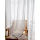 Blinds Style Transparent White Tulle Curtains For Living Room Striped Vertical Veil Fashion Sheer