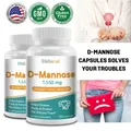 D-Mannose Supplement 1550 Mg Urinary Tract Health and Bladder Support Cleans Flushes and Protects