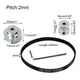 Brand New Synchronizer Pulley Belt Pulley 5mm Bore Cnc Drive Timing Pulley Timing Pulley With