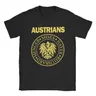 T-Shirt della scuola di economia degli austriaci per uomo O collo T-Shirt in puro cotone non