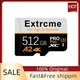 Original UHS-I Micro TF SD Card 512GB A2 U3 Memory Card High Speed SD Card 128GB 256GB For Nintendo