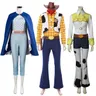 Toy Story Woody Cos Woody pastorella BoPeep Tracey Costume Cosplay di Halloween