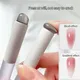 Colorful Nail Powder Silicone Head Brush Reusable Nail Mirror Powder Chorm Eyeshadow Lipstick