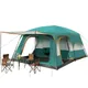 Family Camping Tent Double Layers Waterproof 4-8 Person 320x210x190cm One Bedroom One Livingroom