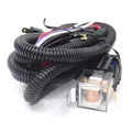1Set Electric 12V Universal Car Horn Wiring Harness Relay Kit For Auto Truck Grille Mount Blast Tone