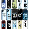 ID-93 Football Diego Maradona custodia morbida per iPhone 11 12 13 14 15 Mini Pro Max Plus