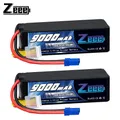 1/2units Zeee 6S 9000mAh Lipo Battery 22.2V 100C Softcase with EC5 Plug for RC Car Boat FPV Drones