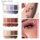 YOUNG VISION four-color eyeshadow disc with pearl gloss and matte large ground color scheme for