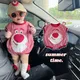 Disney Redberry Bear Model Clothing Climbing Suit Fashion Neutral Baby Triangle Wrap Fart Coat