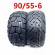 Electric Scooter Parts 90/55-6 Thickened City Tubeless Tyre 10 Inch 90/55-6 Off-road Vacuum Tire