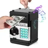 Salvadanaio elettronico Mini bancomat automatico salvadanaio finta di giocare monete deposito di