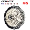 GOLDIX MTB Bike cassette 8/9/10/11/12 velocità 32/36/40 // 42/46/50/52T pignone bicicletta per