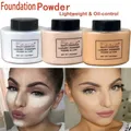 Face Foundation Powder Oil Control Contour Full Cover Banana Powder Translucent Mineral Makeup Base