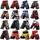 MMA Pants Men Kickboxing Boxing Training Fight Shorts Workout Bodybuilding Gym Sports BJJ Running