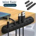 Cable Organizer Silicone USB Cable Winder Desktop Tidy Management Clips Cable Holder For Mouse