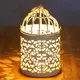 Metal Lantern Tealight Candle Holder Hanging Lanterns Birdcage Candlestick Home Decor