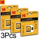 3Pcs Kodak Original SD Memory Card 512GB 256GB 128GB 64GB TF Flash Card Sd Cards Flash Memory Card