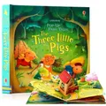 Usborne Pop-Up Three Little Pigs English 3D Flap Picture Books Kids Reading Book baby learn English