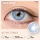 VISUASHOW Hot Sale Natural Colored Contact Lenses Half Year Color Contact Lenses Multicolored