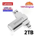Lenovo 2TB USB Flash Drive 2 In 1 Lightning Pen Drive 1TB U Disk For Iphone Android OTG Pendrive usb