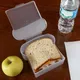 Lunch Container Wide Application Sandwich Case Plastic Storage Practical Sushi Dessert Food Storage