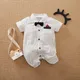 Boy Girl Streak Baby Outfit Infant Clothes Toddler Jumpsuit Costume Romper Onesie Short Sleeve