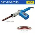 S1T-FF-9*533 Mini DIY Sander Belt Sander Sandpaper Angle Grinder Sander Portable Belt Polishing