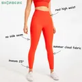 SHINBENE 30 colori SUMMER CLOUD 25 "pantaloni da Yoga per allenamento elastico per allenamento donna