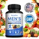 Men's Multivitamin Capsules - Daily Vitamin & Mineral Nutrition - for Heart & Brain Stamina Immunity