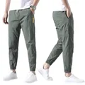 NEW Men Hiking Pants Casual Slim Fit Elastic Straight Outdoor Sports Men's Trousers Spring Autumn