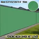 15M Wind Sunshade Net Shelter Privacy Screen Sewing Buckle Outdoor Awning Balcony Garden Fence Cover