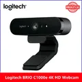Logitech BRIO C1000e 4K HD 1080p Webcam Wide Angle Video Camera Built-in Microphone USB Camera For