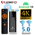 LEMFO Q6 Mini TV Stick Android 10 Allwinner H313 Quad Core Cortex A53 2GB 16GB BT5.2 HDMI2.0 4K