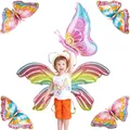 Colorful Large Butterfly Foil Helium Balloon Wearable Butterfly Wings for Wedding Baby Shower