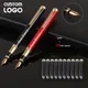 Metal Business Pen Student Pens Personalized Gift Ink Fountain Pen Custom LOGO Office Supplies