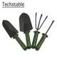 4pcs Mini Shovel Rake Spade DIY Gardening Tools Set Flower Weeding Bonsai Tools Plastic Handle