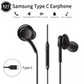 Headphones Wired Usb Type C Earphone for Samsung Galaxy Note S9 S8 S10 Plus S20 Ultra Noise