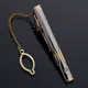 Men Metal Simple Necktie Buckle Gold Silver Color Tie Bar Clasp Clip Clamp Ties Pin Fashion