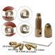 Mini Tools Copper Chuck Drill Collet Tool Set Quick Drill Bit Chuck Collets Copper Drill Folder