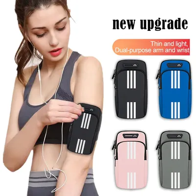 Sports Bag For Mobile Phone Armband For Jogging Cell Phone Accessories Woman mp3/mp4 Bags PU Hand