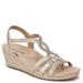 Life Stride Monaco - Womens 10 Gold Sandal Medium