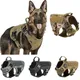 Tactical Militar Dog Harness for Large Dog Harness with Rope Reflective Dog Harness with Handle