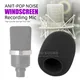 Sponge Windscreen Mic Screen For NEUMANN TLM103 TLM102 TLM 103 102 Microphone Anti Pop Filter