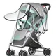 Universal Stroller Rain Cover Baby Car Weather Wind Sun Shield Transparent Breathable Trolley