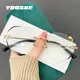 new PC Round Reading Glasses For Women Presbyopia Rimless Metal Wrap Female Gradient Color Magnifier