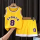 Children Basketball Uniform Set Breathable Teens Ball Clothes T Shirt Camisole + Shorts Pants Child