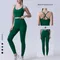 2 Piece Yoga Clothes Women's Tracksuit Athletic Wear Pilates Fitness Suit Gym Workout Push Up