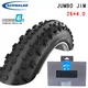 1PCS Schwalbe bicycle tire JUMBO JIM 26x4.0 4.40 fat car steel tire simple tubeless beach bike