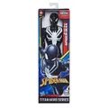 Hasbro Spider-Man Marvel Titan Hero Series Villains Black Suit 12" Scale Super Hero Action Figure