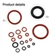 O-rings Gasket Set For Saeco Food Grade Silicone O-Ring Brewing Group Spout Connector Coffee Machine